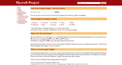 Desktop Screenshot of mycroftproject.com