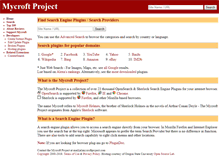 Tablet Screenshot of mycroftproject.com